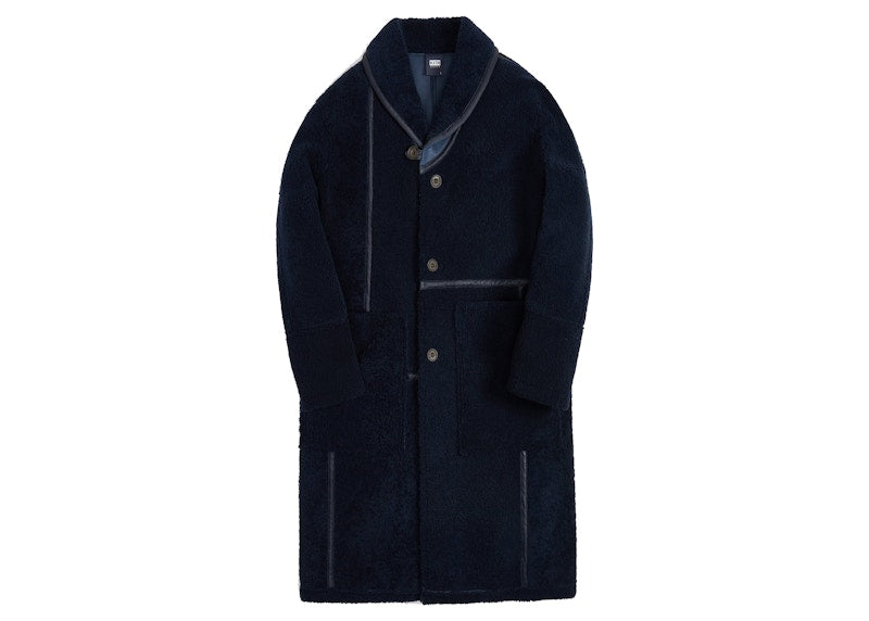 Kith Patchwork Shearling Becker Coat Genesis