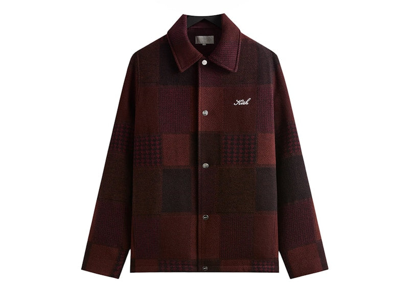 Kith Patchwork Wool Coaches Jacket Aerate