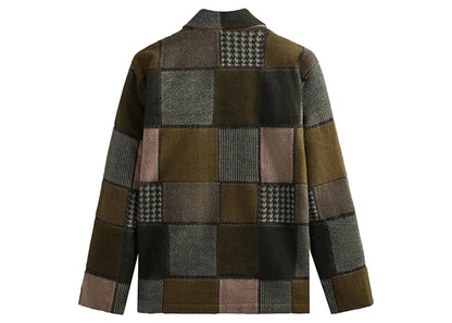 Kith Patchwork Wool Coaches Jacket Canopy