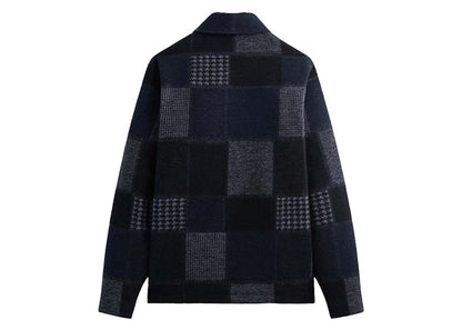Kith Patchwork Wool Coaches Jacket Nocturnal