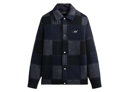 Kith Patchwork Wool Coaches Jacket Nocturnal