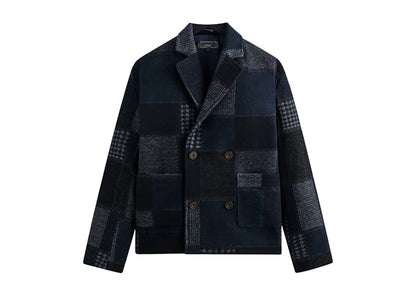 Kith Patchwork Wool Raya Blazer Nocturnal