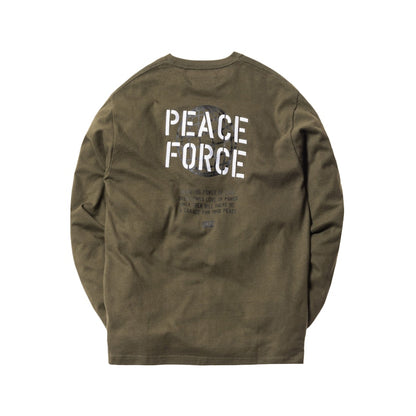 Kith Peace Force L/S Tee Olive