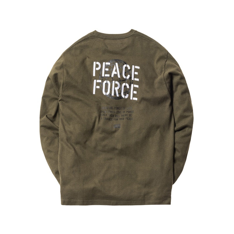 Kith Peace Force L/S Tee Olive