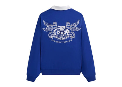 Kith Pegasus Crest Nelson Collared Pullover Cyclone