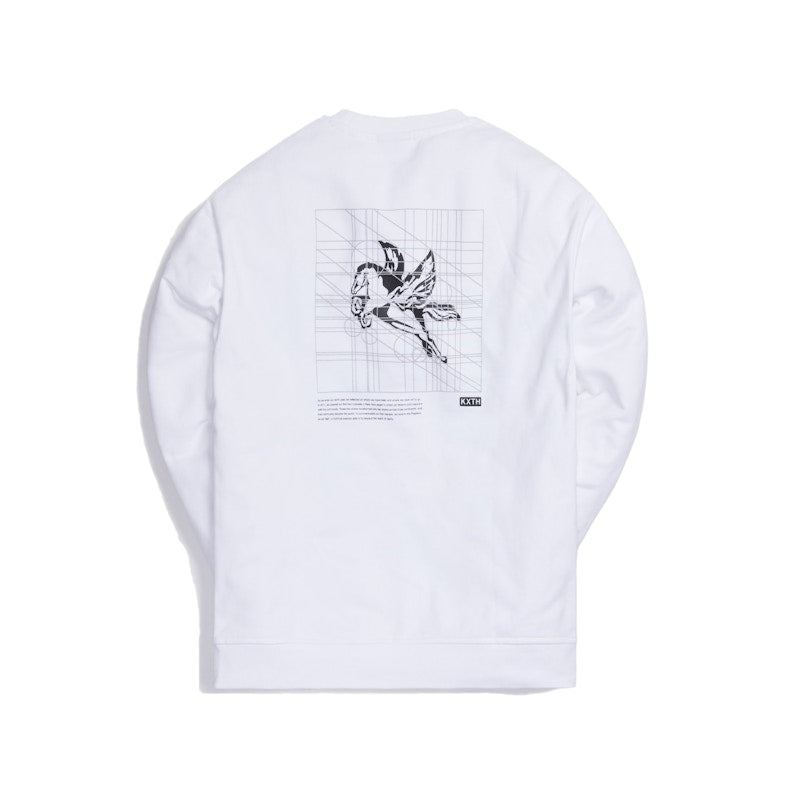 Kith Pegasus Decoded Crewneck White