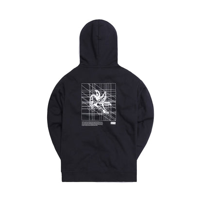 Kith Pegasus Decoded Hoodie Black