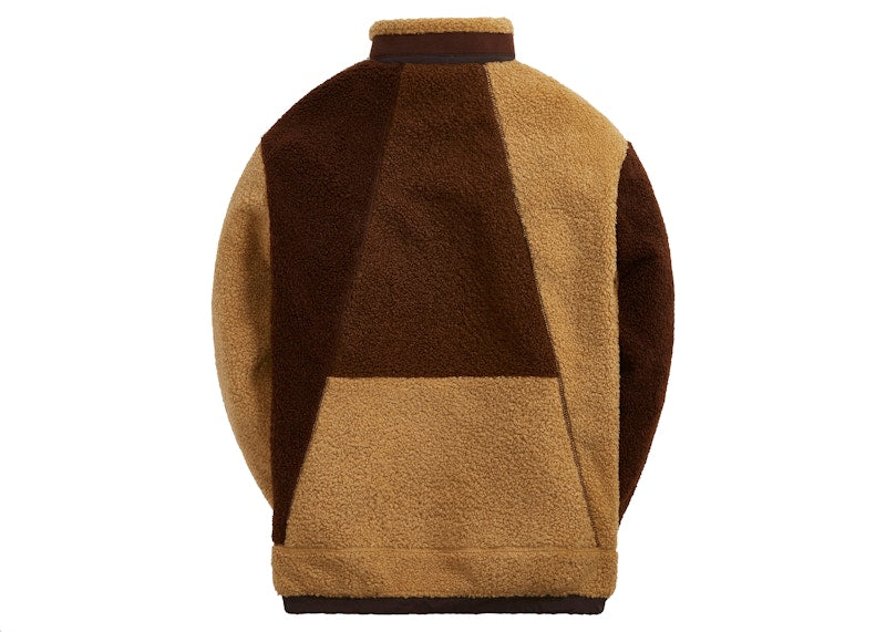 Kith Pinehurst Bonded Sherpa Full Zip Chestnut