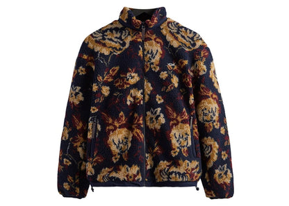 Kith Pinehurst Floral Sherpa Full Zip Nocturnal
