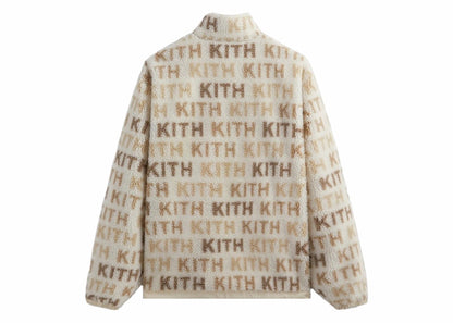 Kith Pinehurst Sherpa Full Zip (FW23) Sandrift