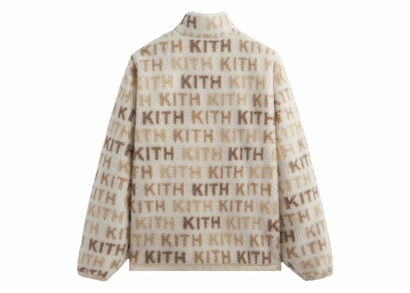 Kith Pinehurst Sherpa Full Zip (FW23) Sandrift