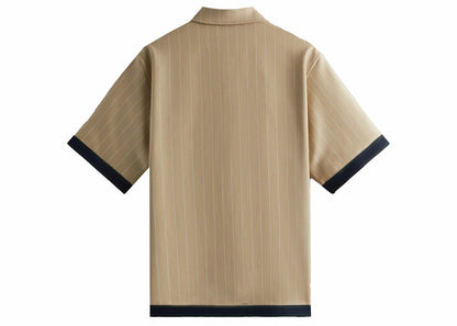 Kith Pinstripe Woodpoint Shooting Shirt Sandrift