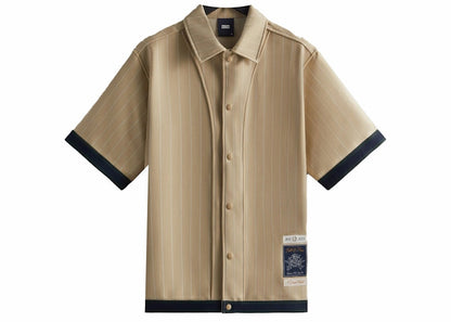 Kith Pinstripe Woodpoint Shooting Shirt Sandrift