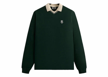 Kith Pique Long Sleeve Tap In Polo Stadium