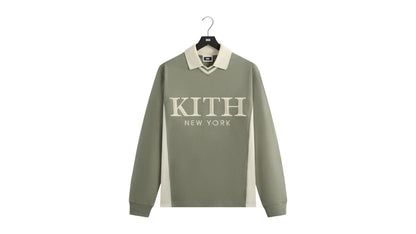 Kith Pique Long Sleeve Tap Polo Scene