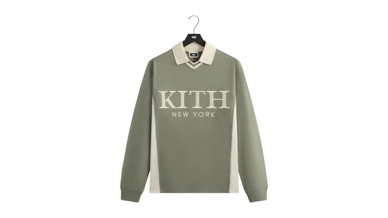 Kith Pique Long Sleeve Tap Polo Scene