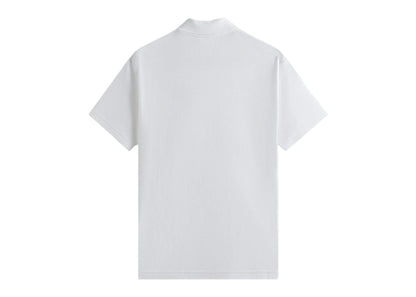 Kith Pique Short Sleeve Tap in Polo White