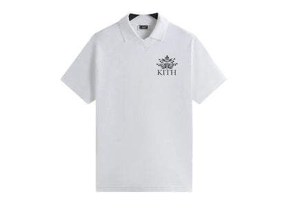 Kith Pique Short Sleeve Tap in Polo White