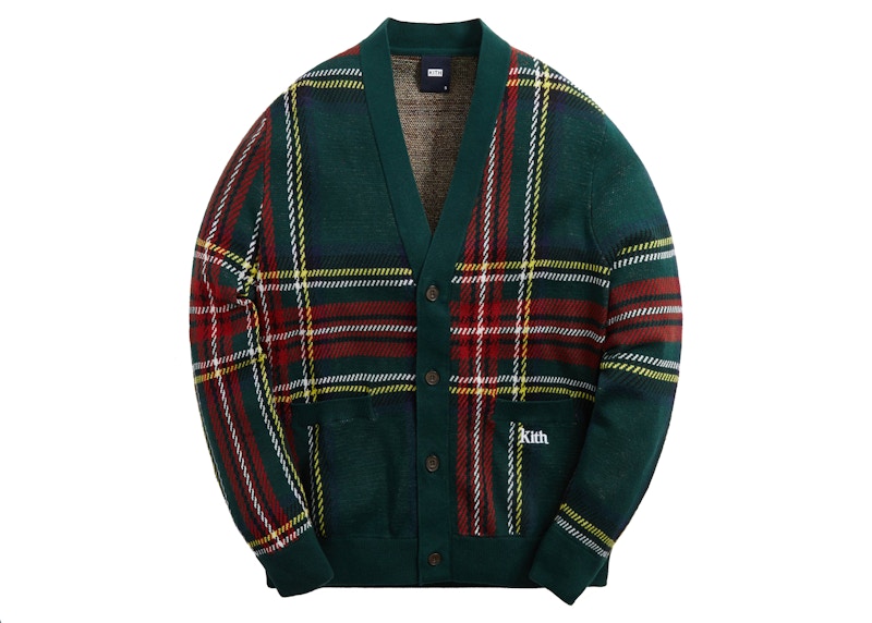 Kith Plaid Cardigan Stadium