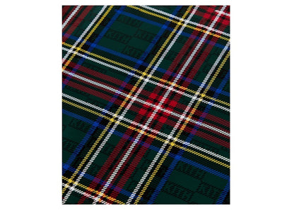 Kith Kithmas Plaid Monogram Wrapping Paper Stadium