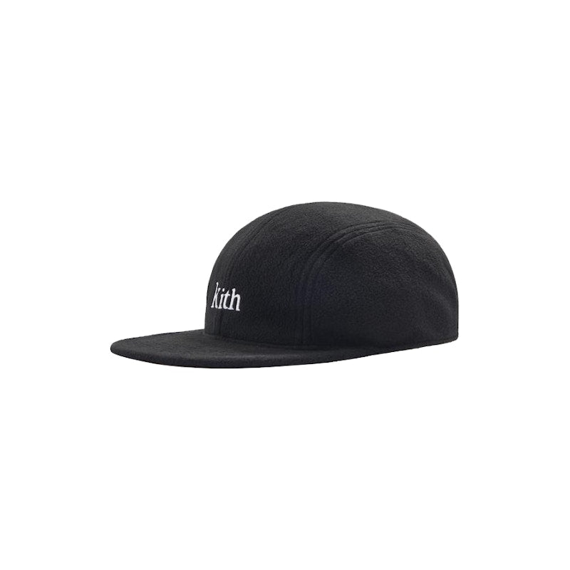 Kith Polar Fleece Racer Cap Black