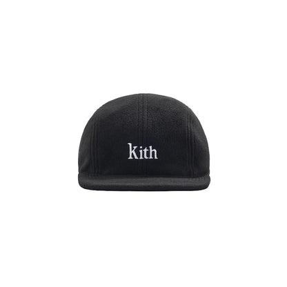 Kith Polar Fleece Racer Cap Black
