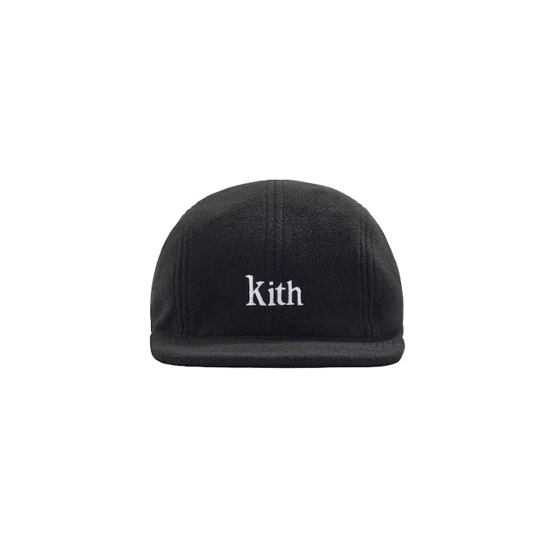 Kith Polar Fleece Racer Cap Black