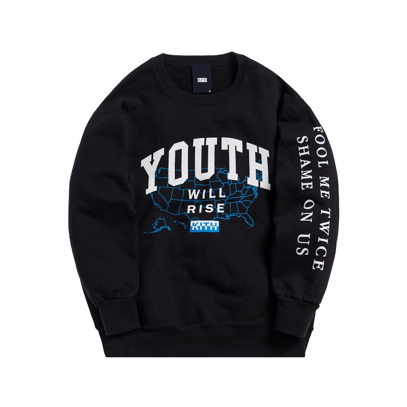 Kith President's Day Crewneck Black