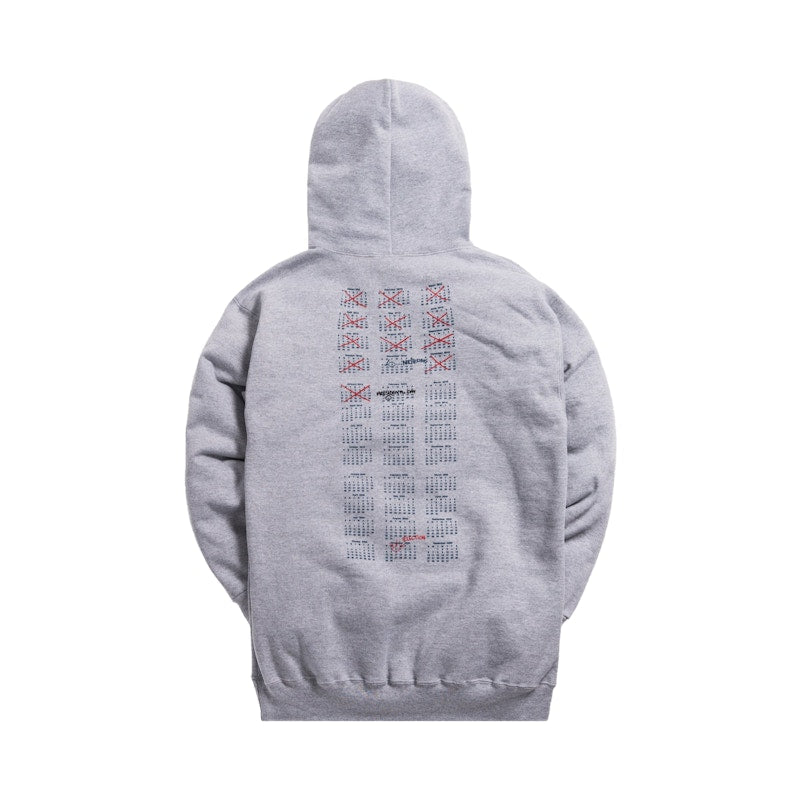 Kith President's Day Hoodie Heather Grey