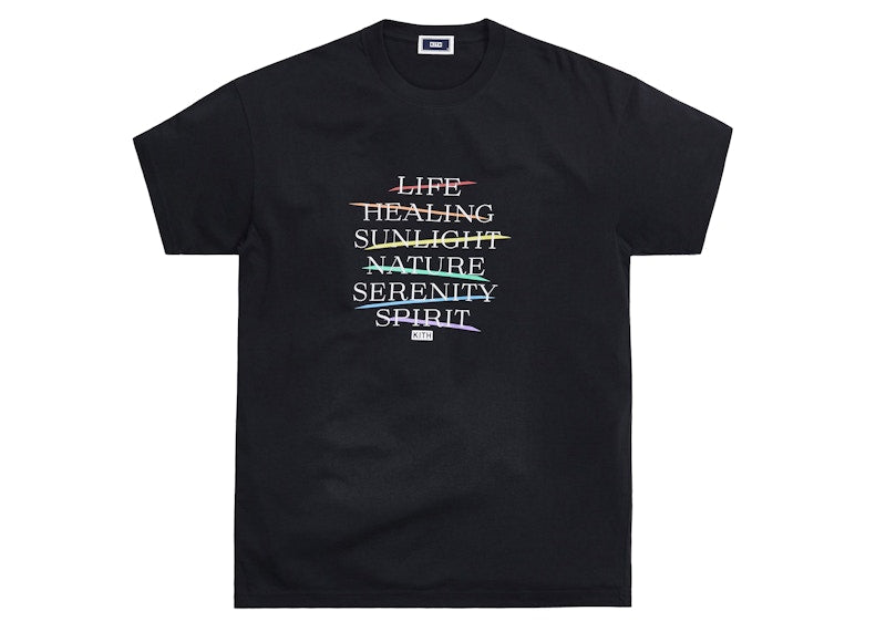 Kith Pride Meaning Tee Black