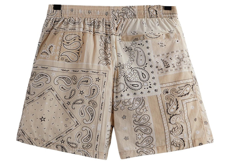 Kith Printed Active Deconstructed Bandana Swim Short Canvas
