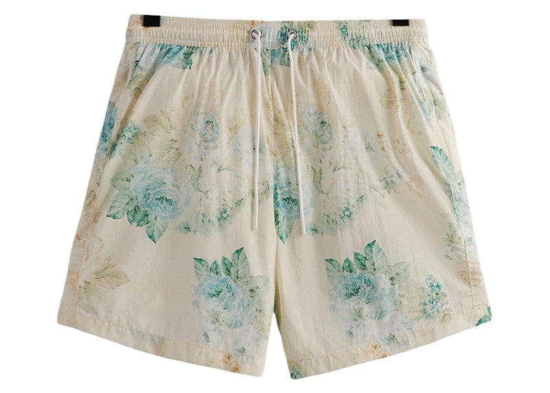 Kith Printed Active Vintage Roses Swim Short Waffle
