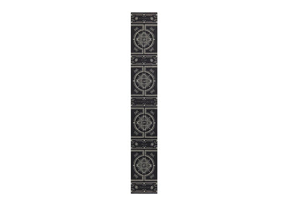 Kith Printed Deco Scarf Black
