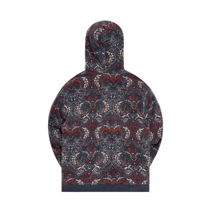 Kith Printed Fleece Williams III Hoodie Navy/Floral