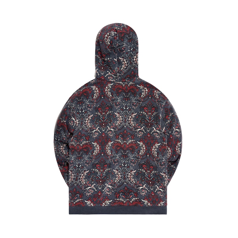 Kith Printed Fleece Williams III Hoodie Navy/Floral