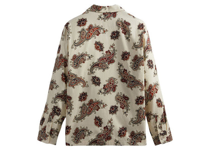 Kith Printed L/S Thompson Camp Collar Shirt Shirt Silk Paisley