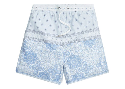 Kith Printed Poplin Active Shorts Avalanche