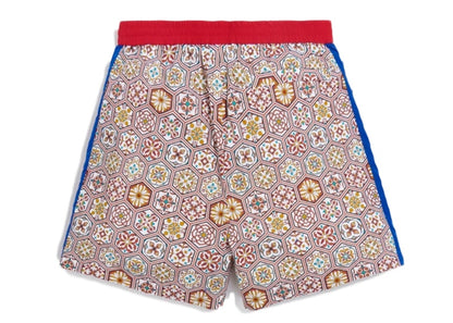 Kith Printed Shorts w Side Panel Brown/Multi