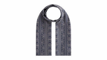 Kith Printed Silk Scarf Nocturnal