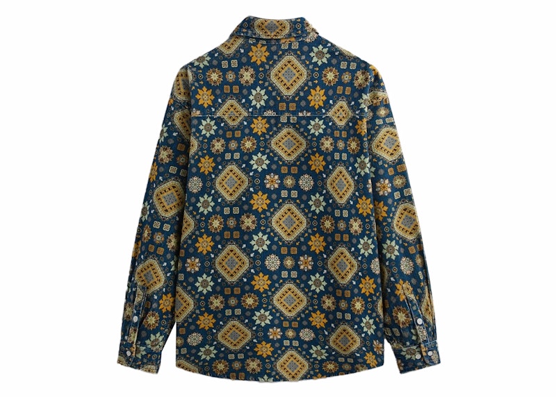 Kith Printed Wide Wale Cord Apollo Shirt Soul