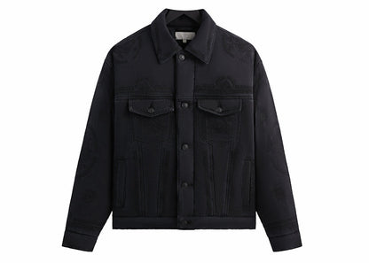 Kith Puffed Jase Denim Jacket Black