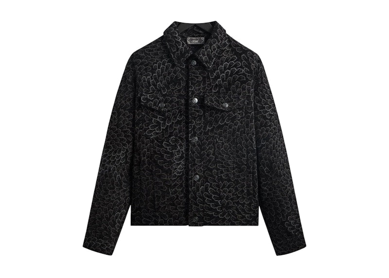 Kith Puffed Jase Tapestry Jacket Black