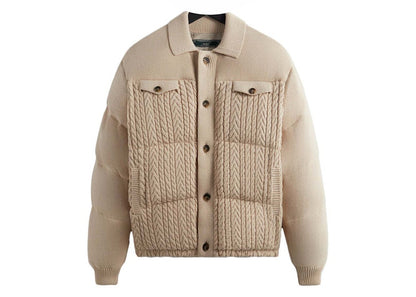 Kith Puffed Stiles Knit Trucker Jacket Canvas