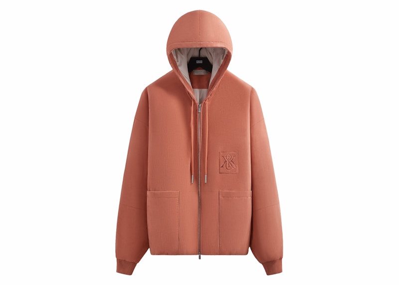 Kith Puffed Suede Jaysen Hoodie Coho