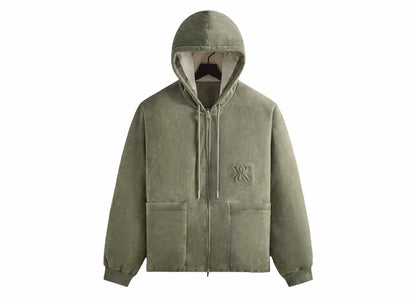 Kith Puffed Suede Jaysen Hoodie Region
