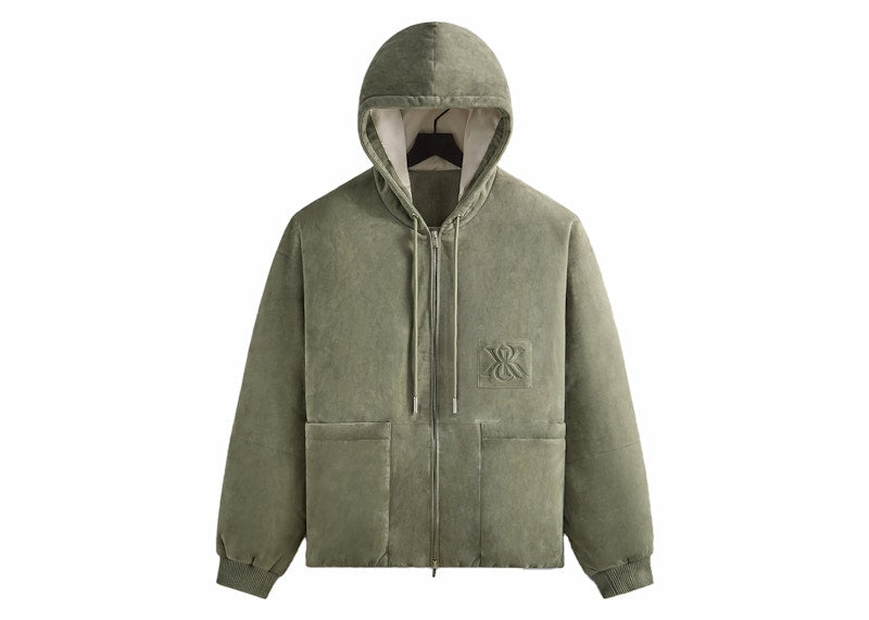 Kith Puffed Suede Jaysen Hoodie Region