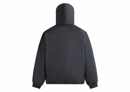 Kith Puffed Suede Jaysen Hoodie Trench