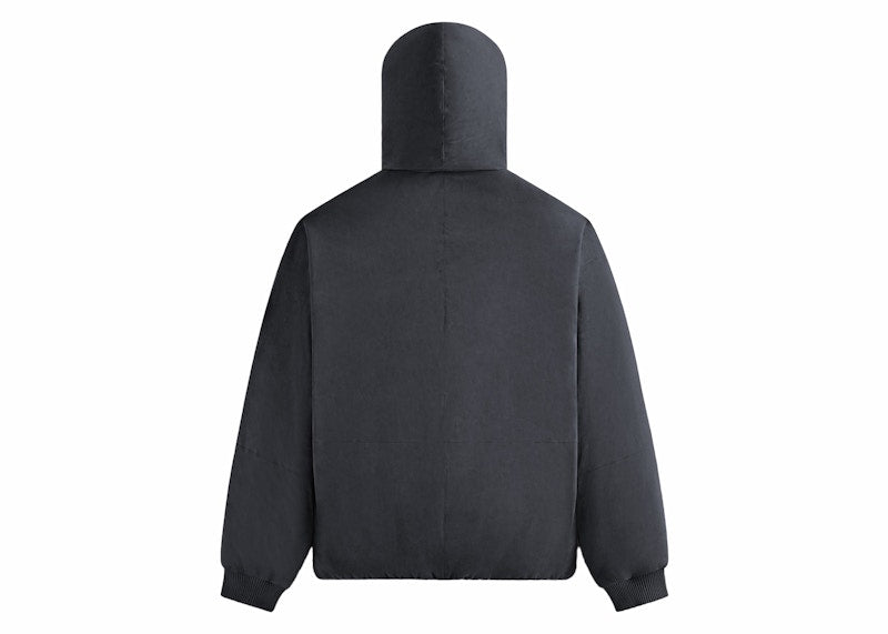 Kith Puffed Suede Jaysen Hoodie Trench