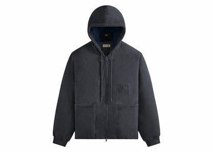 Kith Puffed Suede Jaysen Hoodie Trench