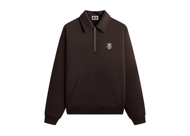 Kith Quarter Zip Popover Sweatshirt Kindling